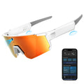 AI Smart Glasses, Bluetooth Glasses for Men Women, Blue Light Smart Glasses, Hands-Free Calls, Music and Voice Control for Work/Study/Travel